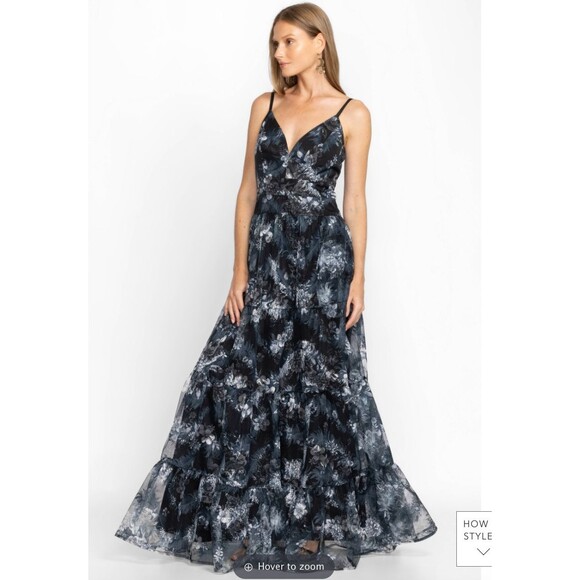 NWT Johnny Was Dreamer Maxi Dress Women Size 12 Feminine Evening Party Boho $598 - Picture 4 of 16